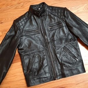 Lambskin Leather Jacket. Men's Small. NEVER WORN
